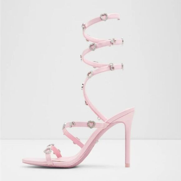 BRAND NEW BARBIE& ALDO SERENE  ANKLE STRAP PLAFORM SANDAL - Picture 1 of 16